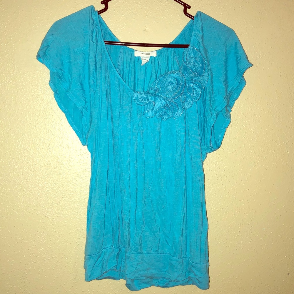 Light Blue Top